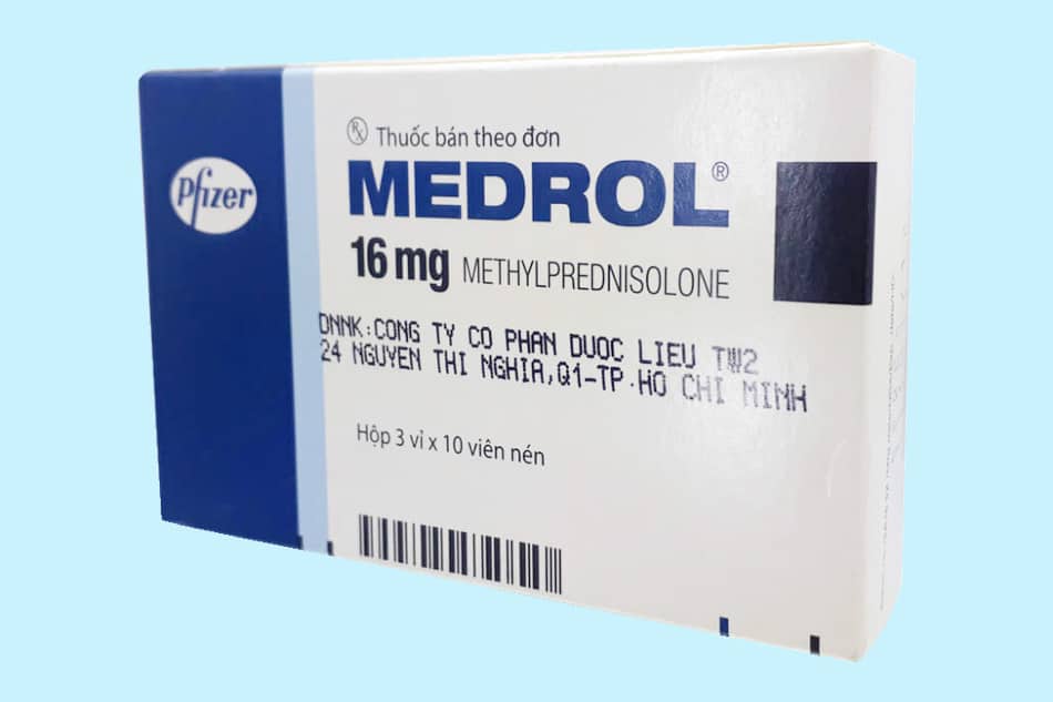 Hộp Medrol 16mg