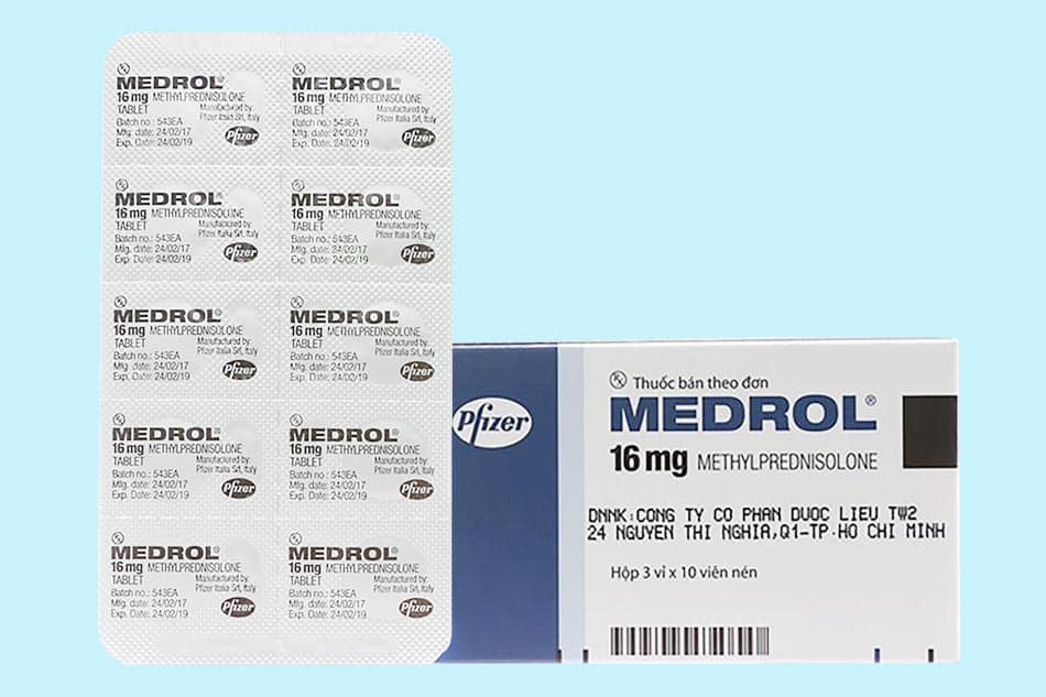 Thuốc Medrol 16mg