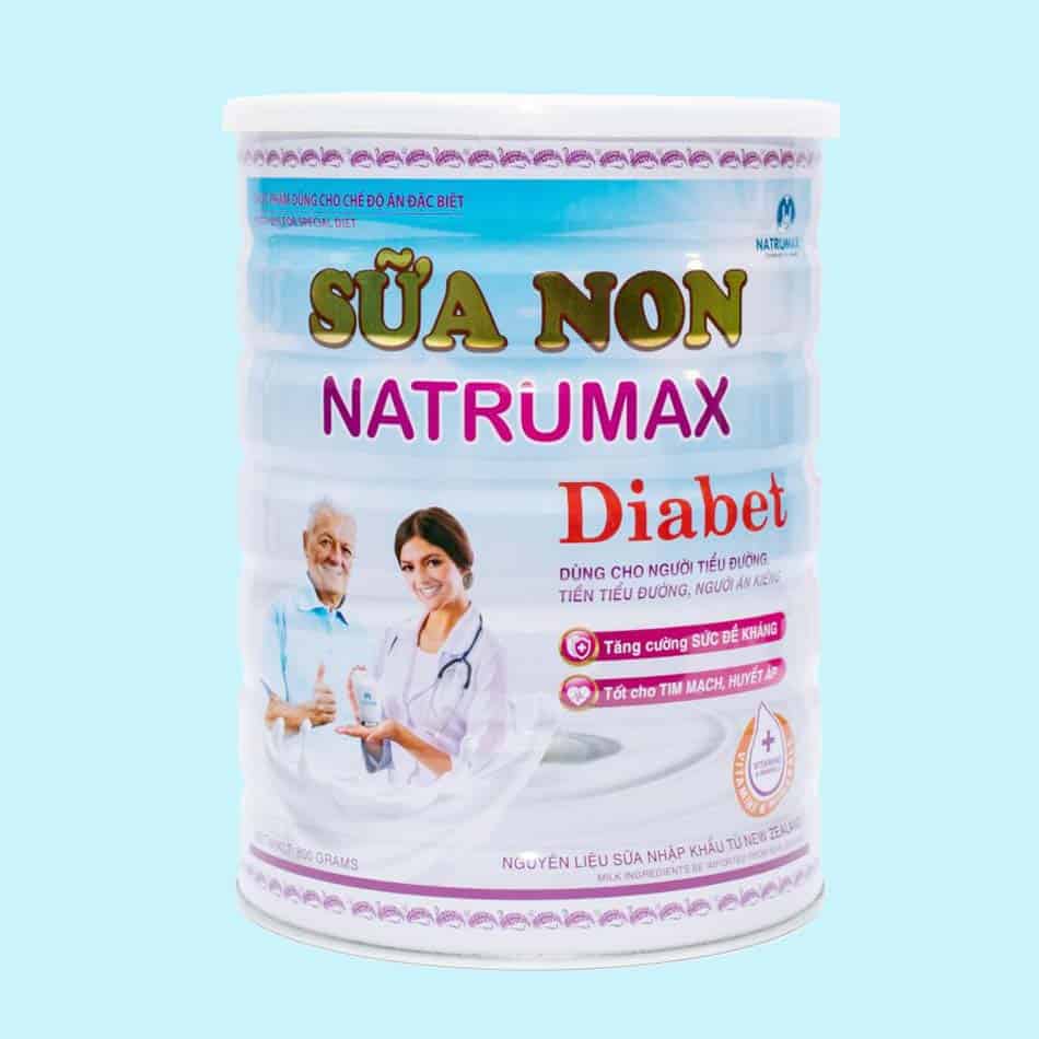 Sữa non Natrumax Diabet 800gr cho người tiểu đường