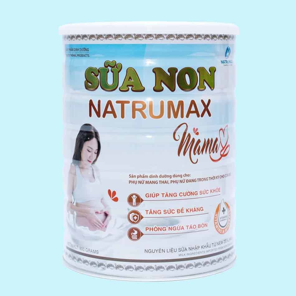 Sữa non Natrumax Mama 800gr dành cho bà bầu