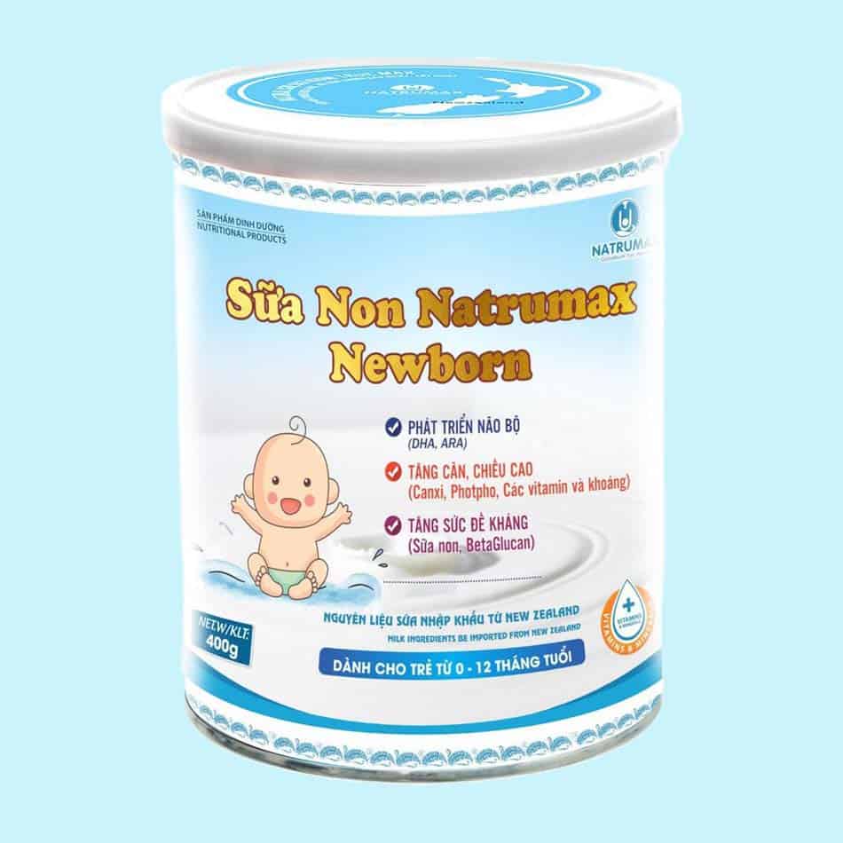 Sữa non Natrumax Newborn cho trẻ sơ sinh