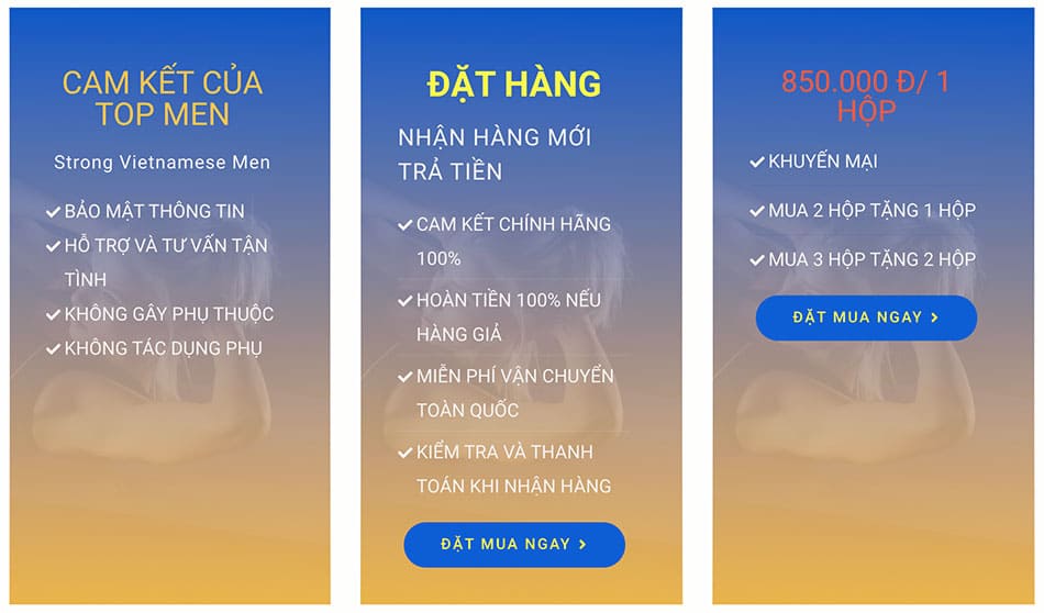 Khuyến mãi Top Men