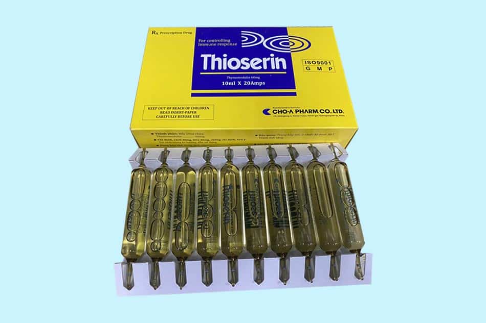 Hộp thuốc Thioserin 60mg