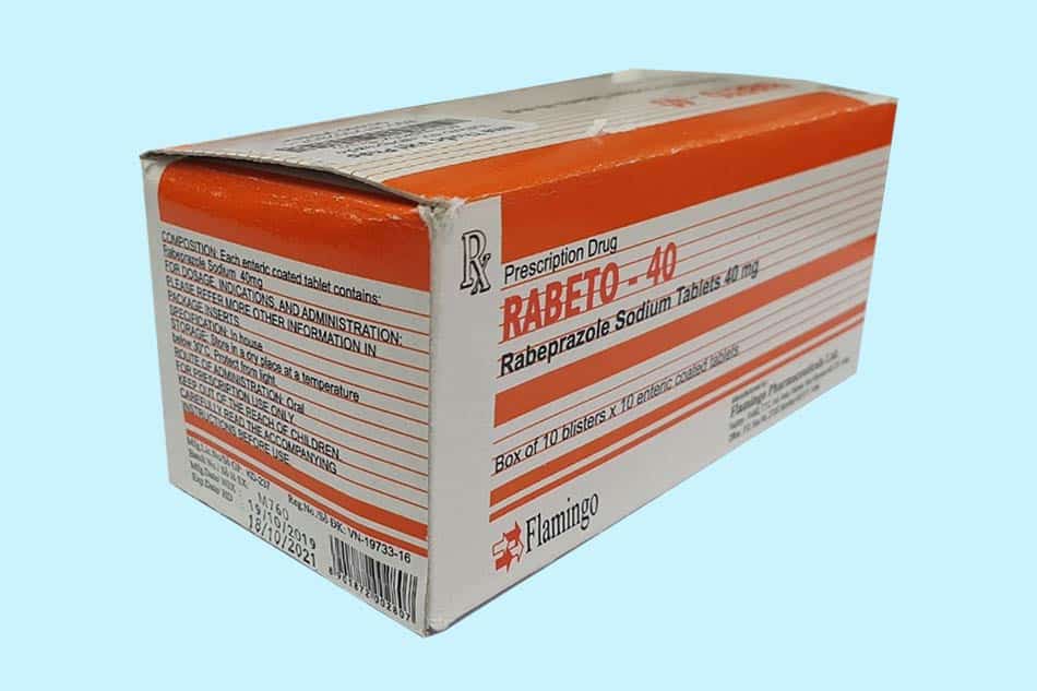 Hộp thuốc Rabeto 40mg