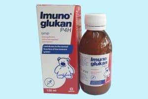 Hình ảnh: Hộp và chai Imunoglukan 120ml