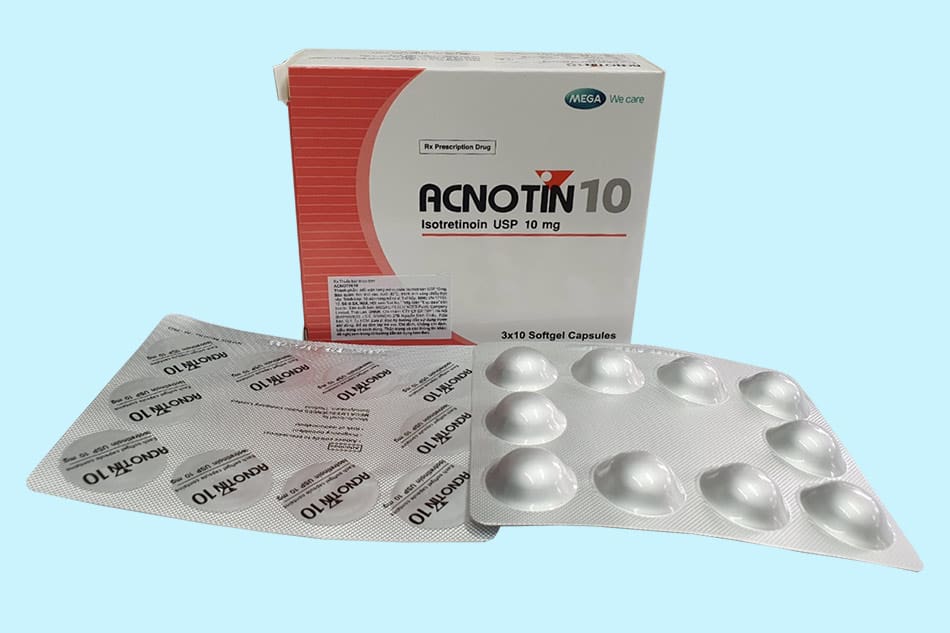 Acnotin là thuốc gì? Uống Acnotin bao lâu thì hết mụn? Giá bao nhiêu ...