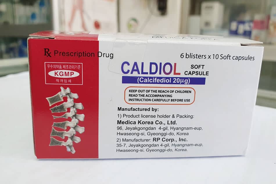 Hình ảnh: Hộp thuốc Caldiol