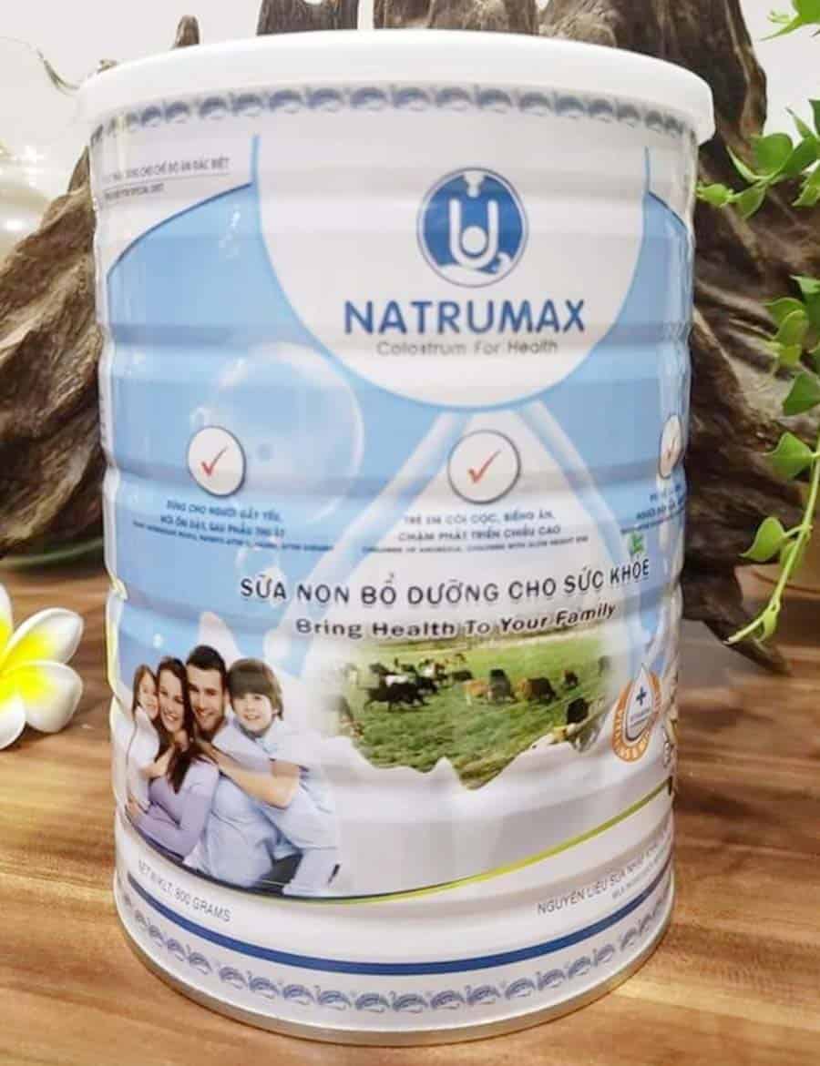 Lon sữa Natrumax Special 800g