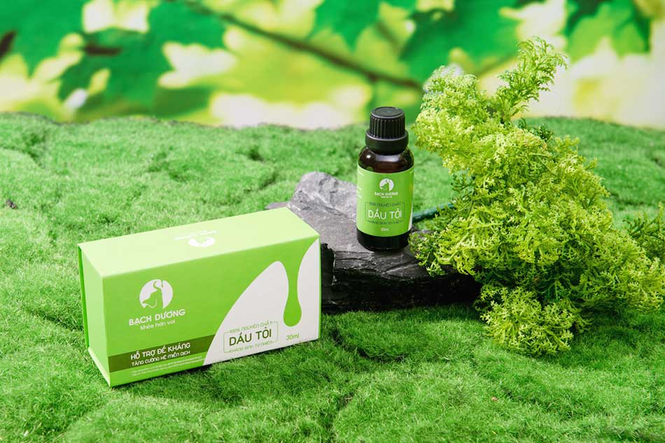 Dầu tỏi Bạch Dương Organic