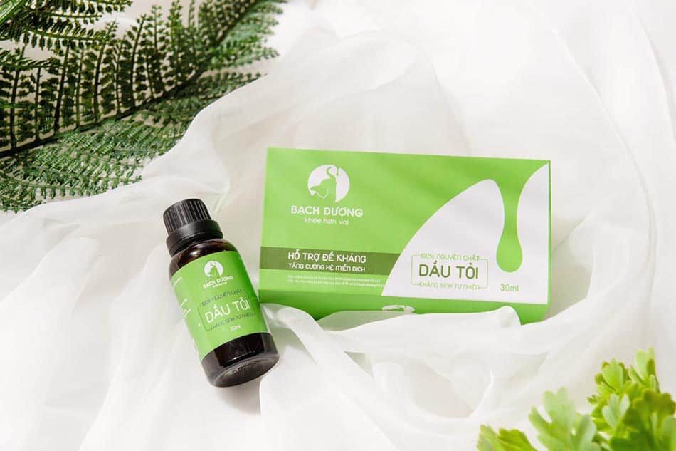 Dầu tỏi nguyên chất Bạch Dương 30ml
