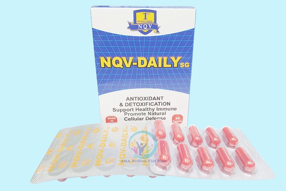 Hộp và vỉ NQV Daily SG