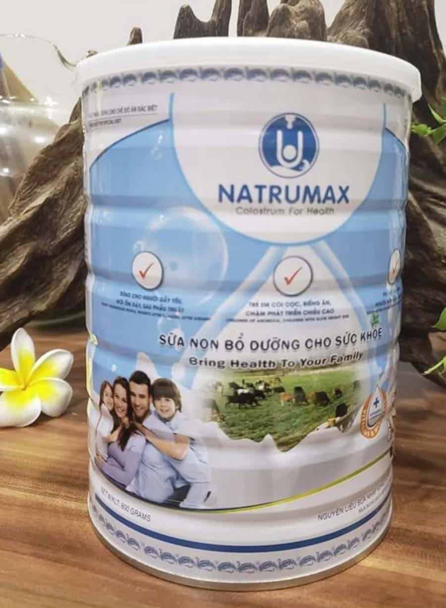 Lon sữa Natrumax Family 400g