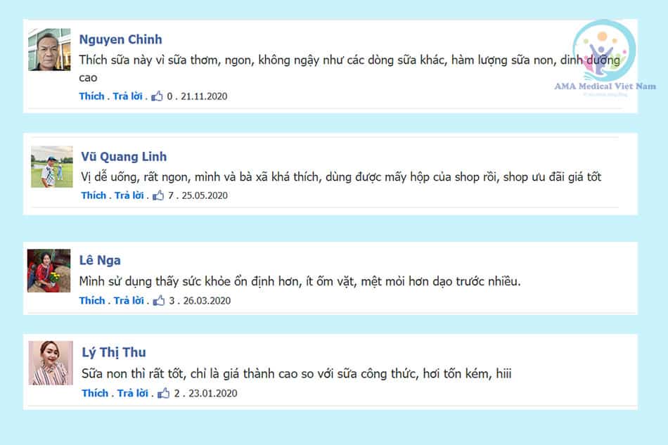Review Sữa Natrumax Family từ người dùng