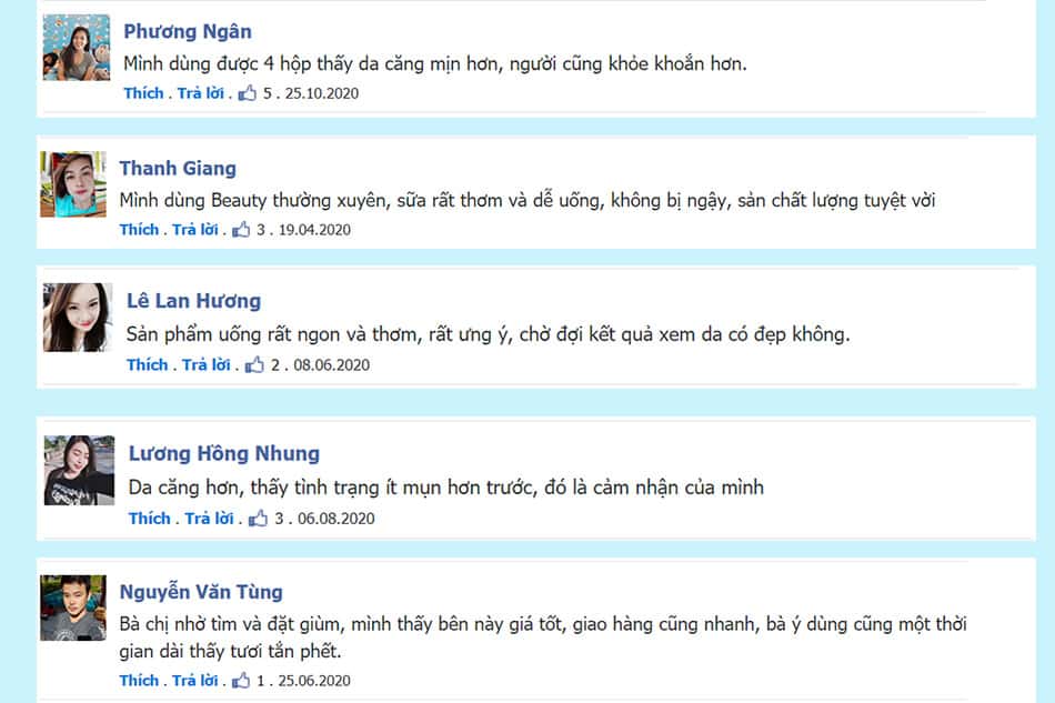 Phản hồi từ khách hàng về sản phẩm
