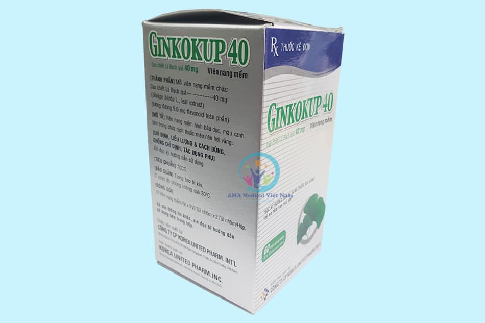 Hộp thuốc Ginkokup 40