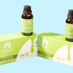 Hộp và lọ tinh dầu tỏi Bạch Dương