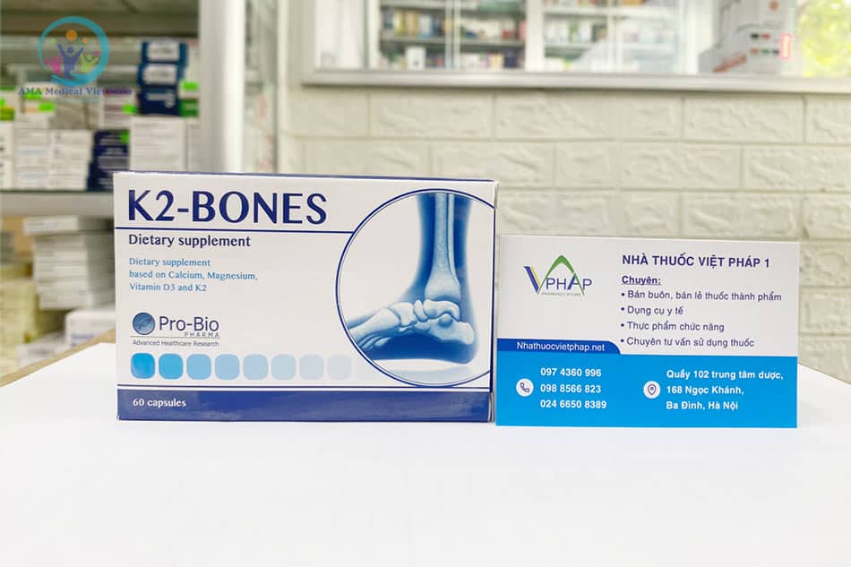 K2 - Bones được bán tại Nhà thuốc Việt Pháp 1