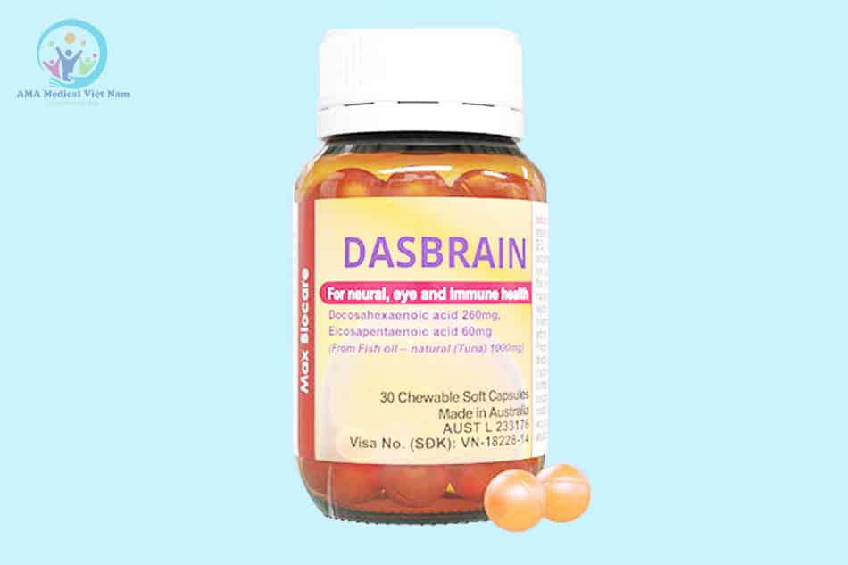 Lọ và viên thuốc Dasbrain