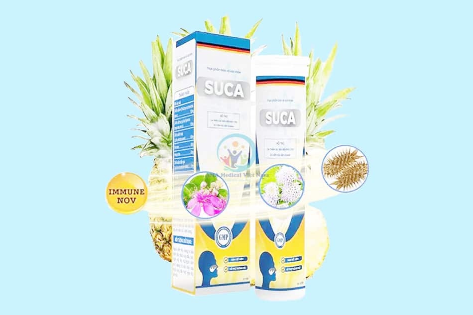 Thành phần của Viên sủi Suca