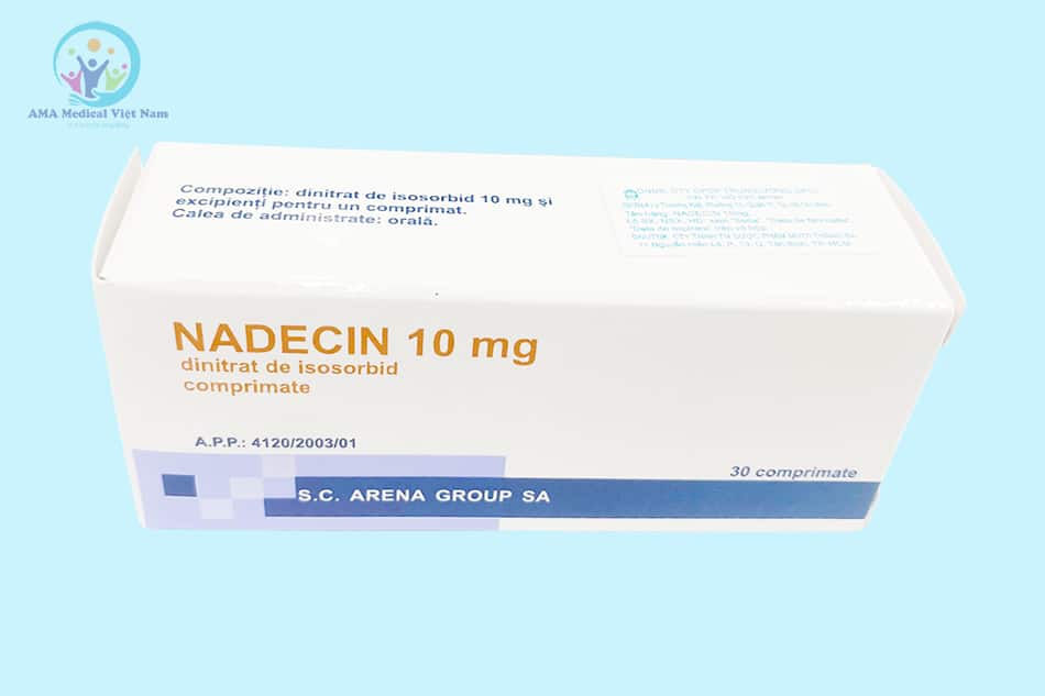 Hộp 3 vỉ Nadecin 10mg