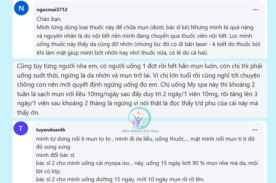 Người sử dụng Myspa review