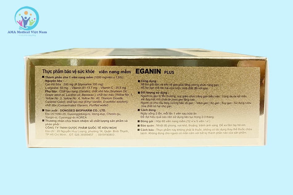 Thực phẩm bảo vệ sức khỏe Eganin plus