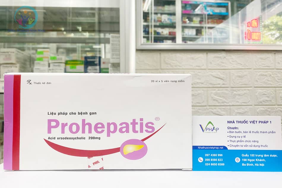 Thuốc Prohepatis được bán tại Nhà thuốc Việt Pháp 1