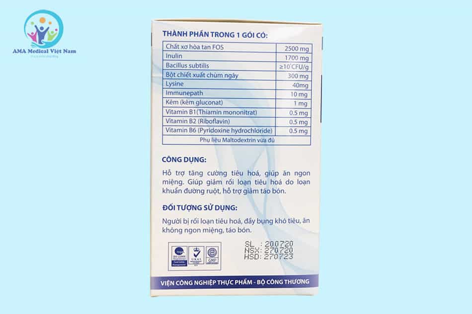 Thành phần của sản phẩm