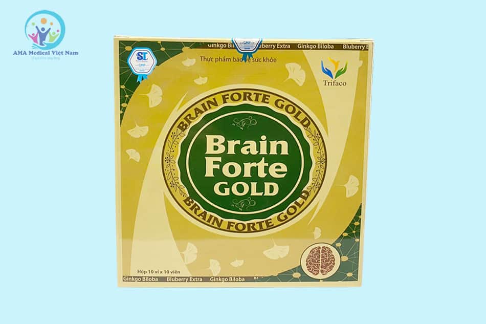 Thực phẩm bảo vệ sức khỏe Brain Forte Gold