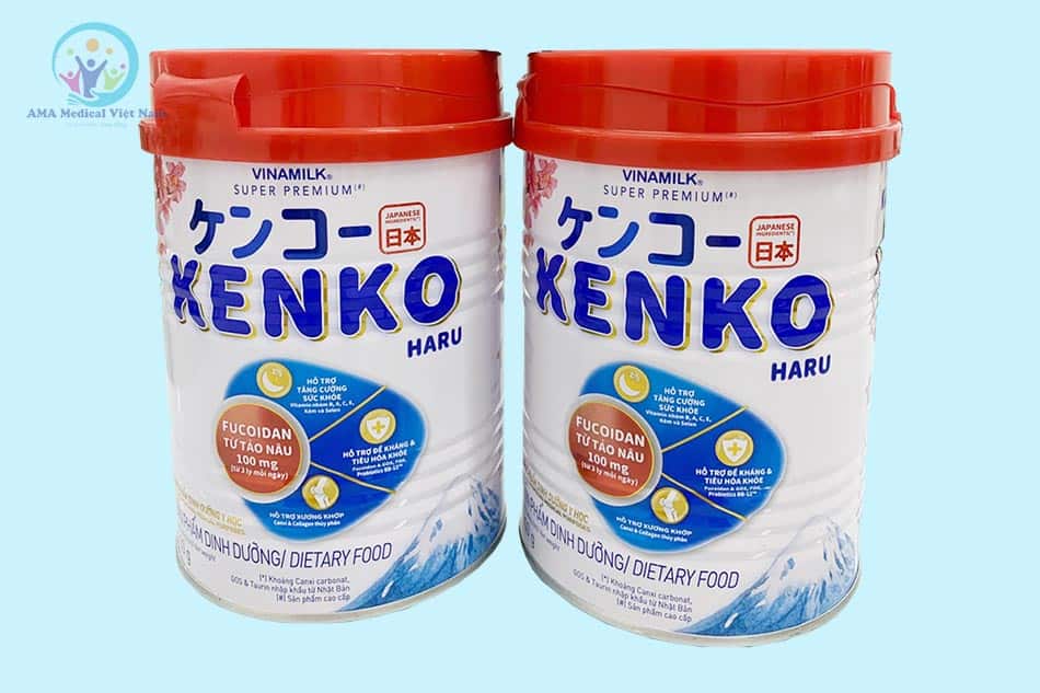 Combo 2 lon sữa KenKo Haru