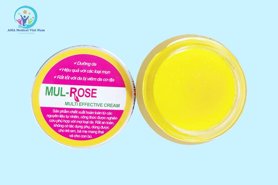 Kem Mul Rose với thành phần tự nhiên
