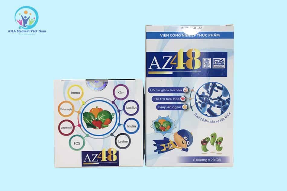 Men AZ48 cho trẻ tiêu hóa kém