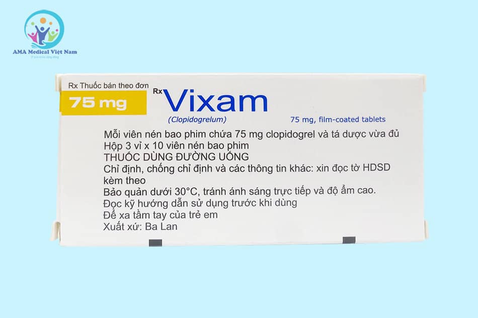 Hộp thuốc Vixam 3 vỉ
