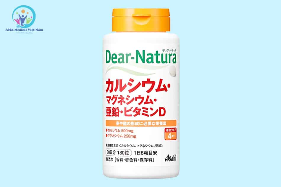 Lọ canxi Dear Natura cho bà bầu