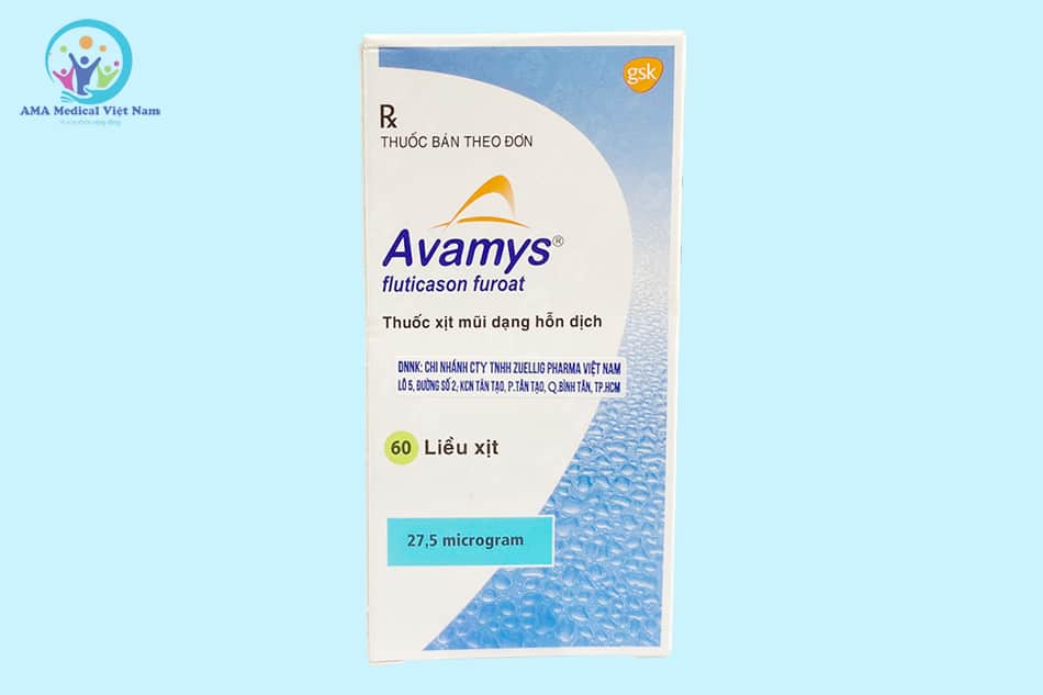 Hình ảnh: Hộp thuốc Avamys 60 liều xịt