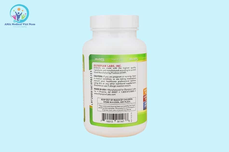 Lọ viên uống bổ sung canxi Green Calcium