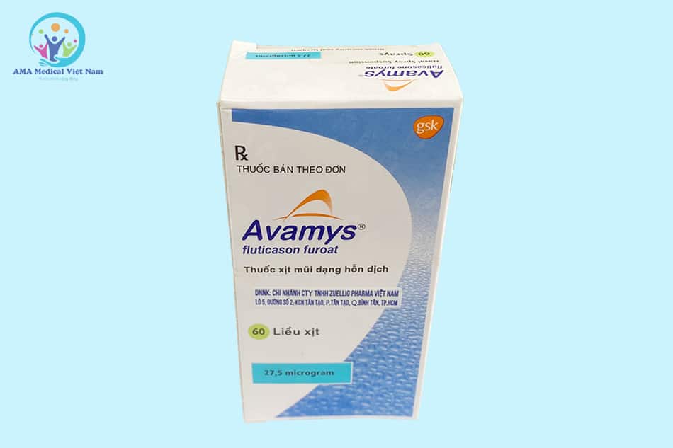 Thuốc xịt mũi Avamys Fluticasone Furoate