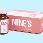 Hộp và lọ Viên uống trắng da Nine's Beauty
