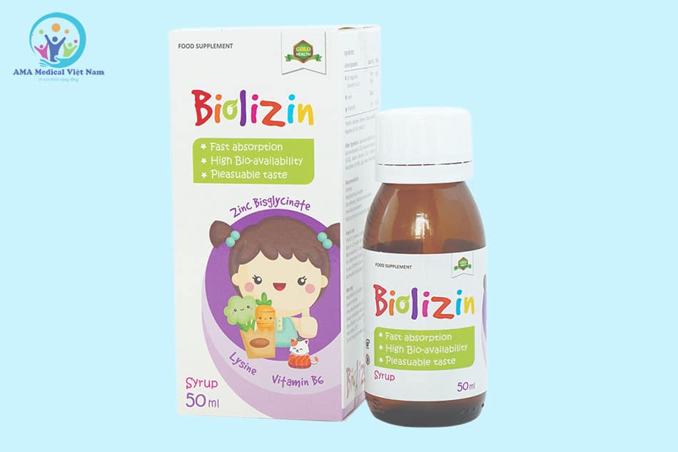 Hộp và lọ kẽm Biolizin
