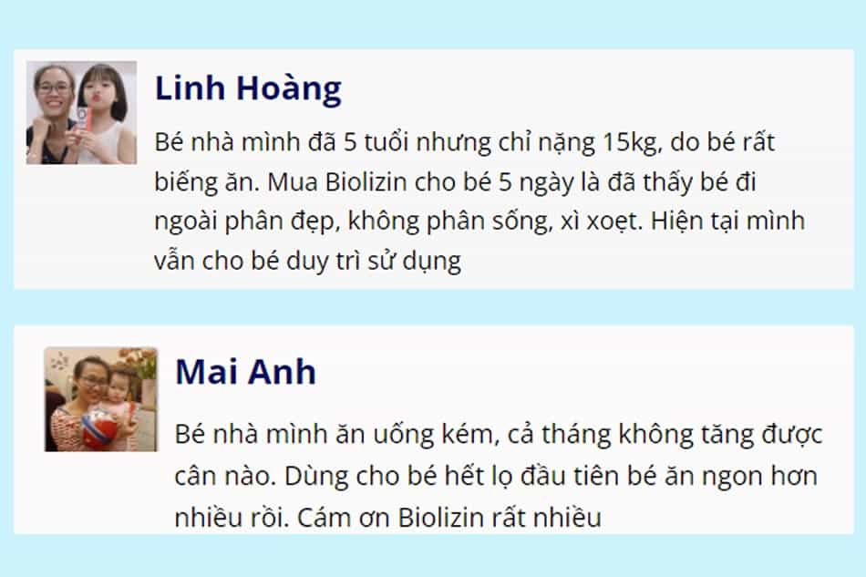 Một số phản hồi về sản phẩm