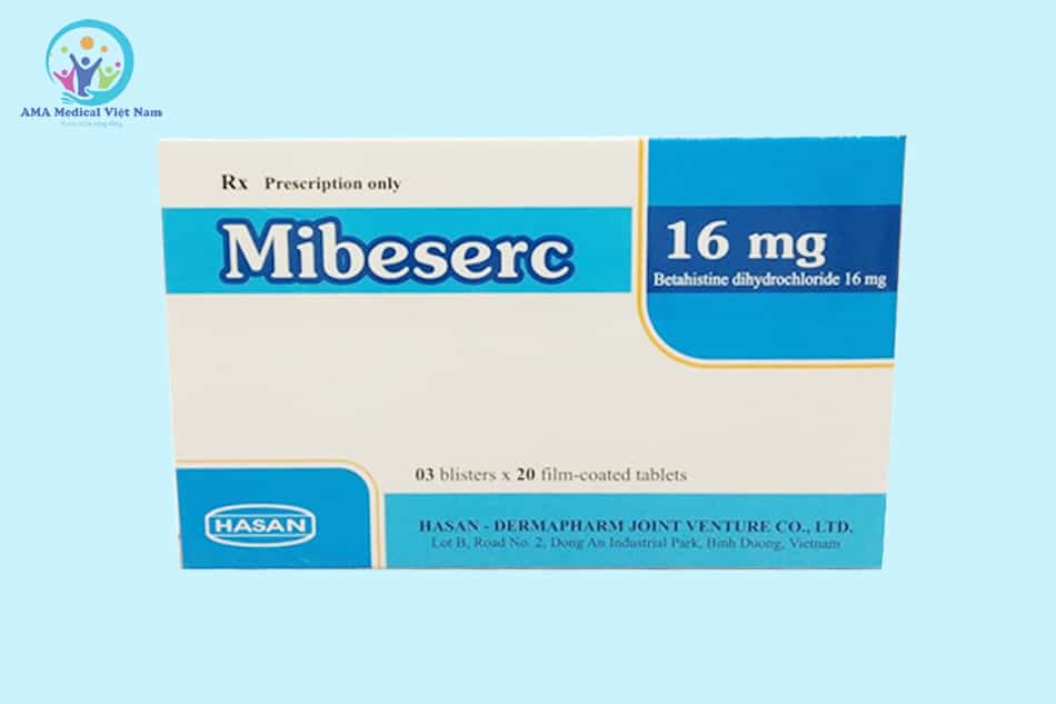 Hình ảnh: Thuốc Mibeserc 16mg