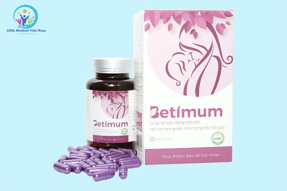 Hình ảnh: Sản phẩm lợi sữa Betimum
