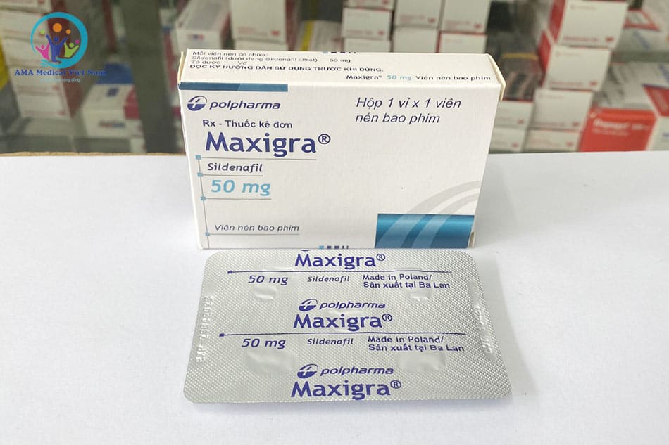 Hộp và vỉ Maxigra