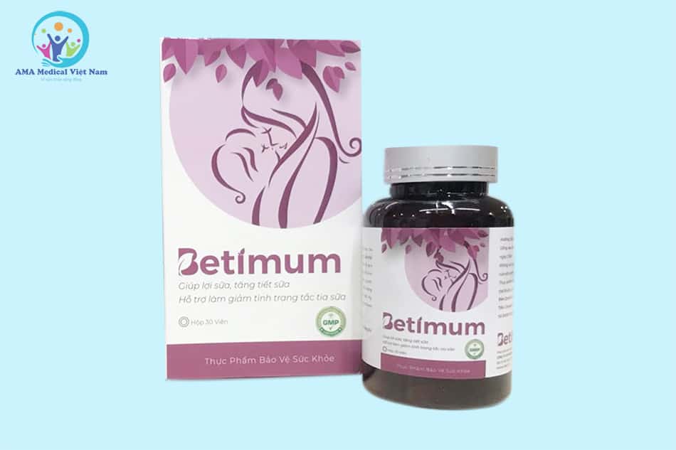 Viên uống lợi sữa Betimum