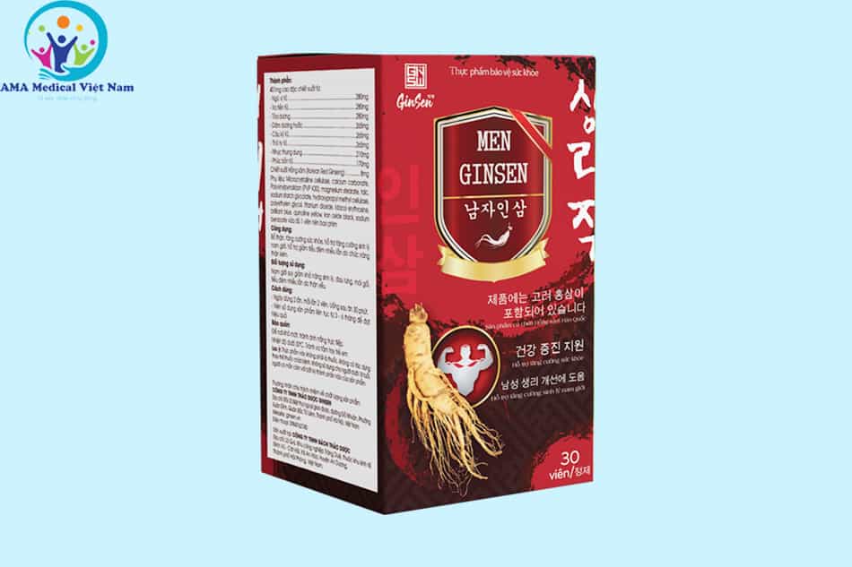 Hộp 30 viên Men Ginsen chính hãng 