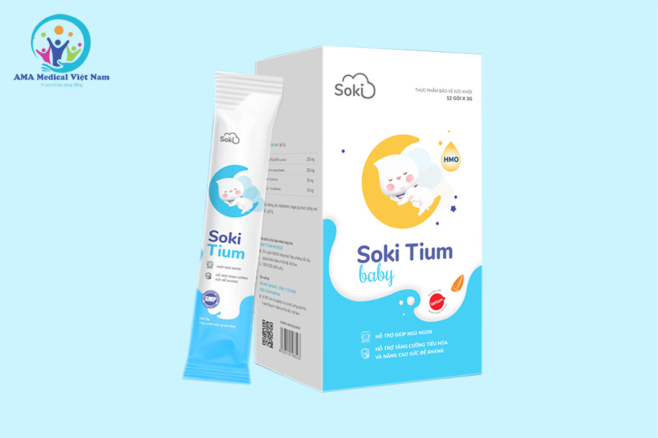 Soki Tium baby chăm sóc giấc ngủ cho trẻ