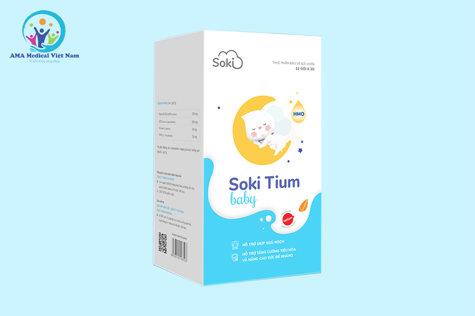 Soki Tium giúp bé ngủ ngon