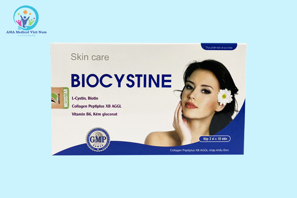 Viên uống đẹp da Biocystine