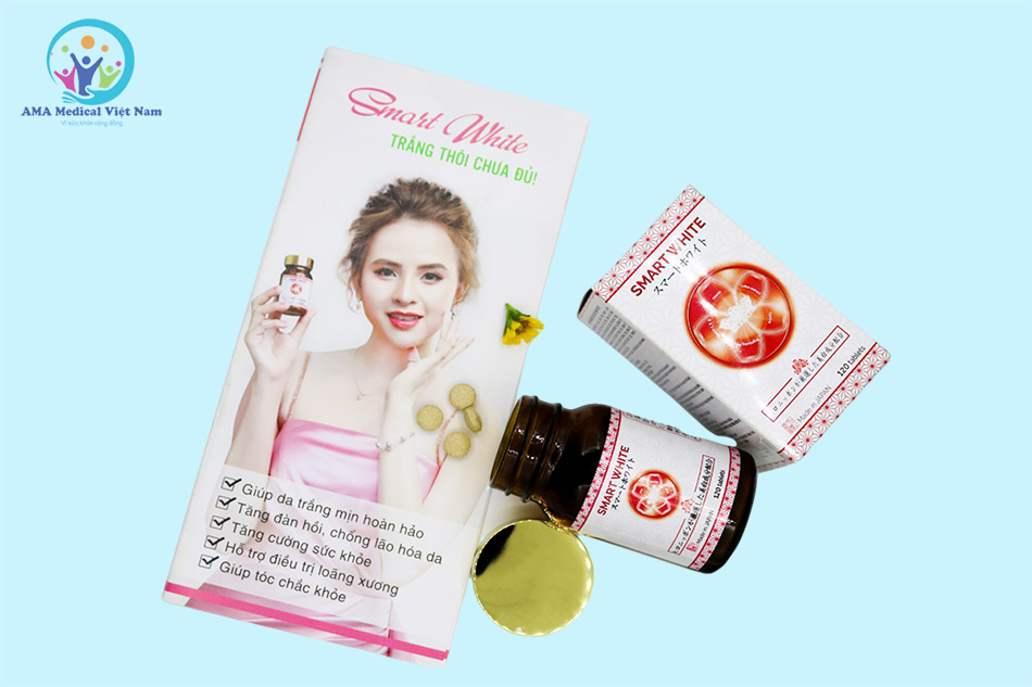 Viên uống Smart White đem đến tác dụng cho làn da