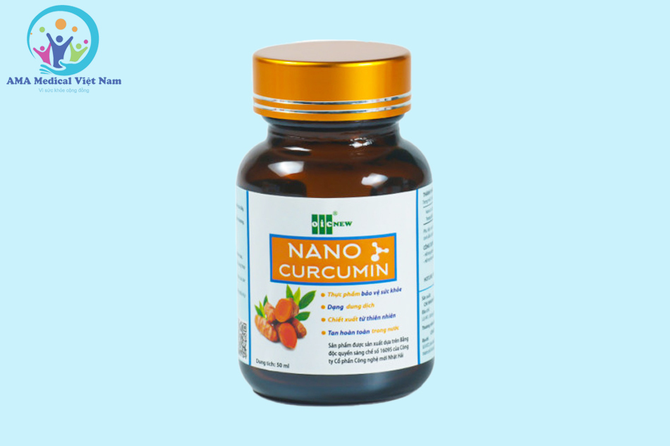 Lọ dung dịch Nano Curcumin OIC